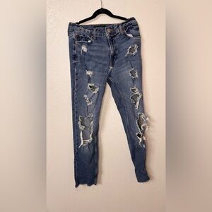 Aéropostale Distressed Blue Jeans